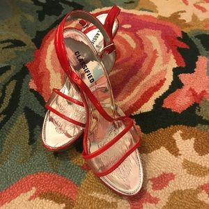 Red and Clear Classified Pumps